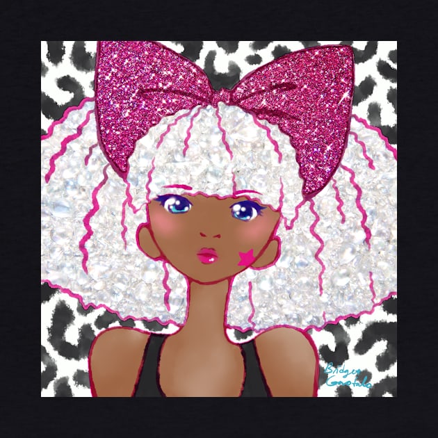 Cute Kawaii Glitter Diva L.O.L. Doll Anime Fan Art by BonBonBunny